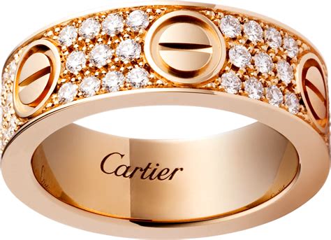 cartier diamond love ring